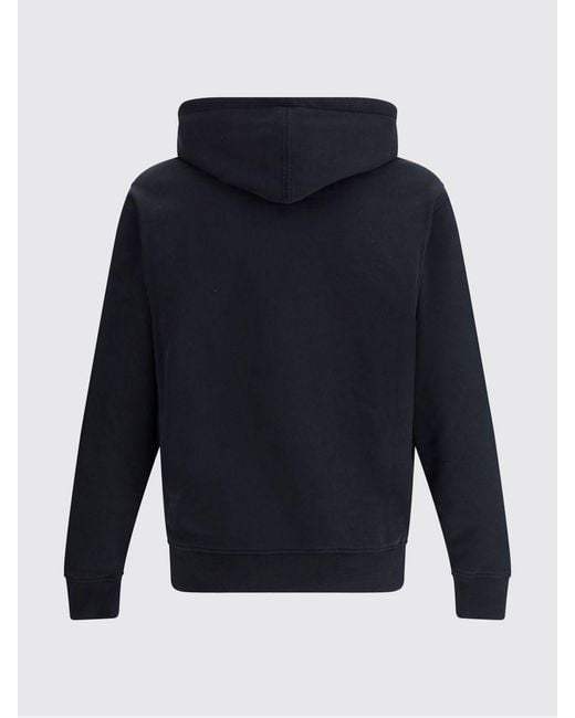 Sudadera Con Capucha De Algodón AMI de hombre de color Blue
