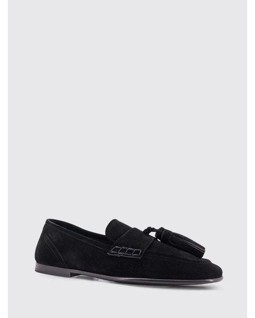 Dolce & Gabbana White Dolce &Amp Gabbana Suede Loafers With Tassels for men