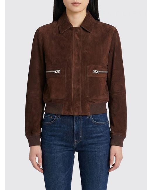 Tom Ford Brown Suede Leather Jacket