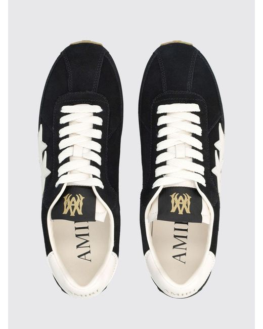 Amiri White Pacific Suede Sneakers for men