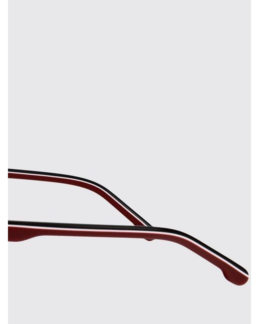 Carrera Black Rounded Acetate Aviator Sunglasses With Double Bridge for men