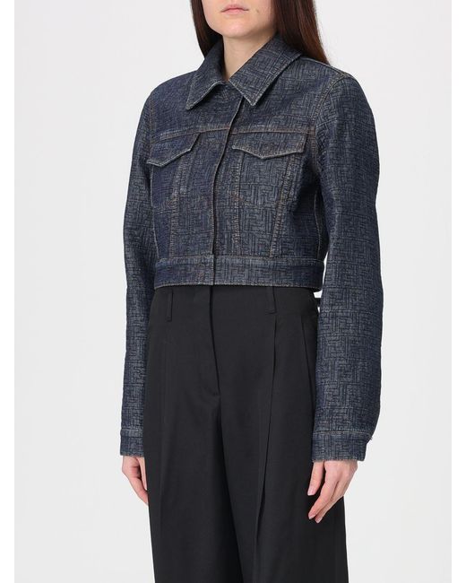 Fendi Blue Denim Jacket