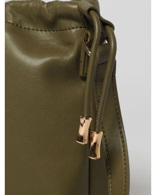 A.P.C. Green Ninon Faux Leather Bag
