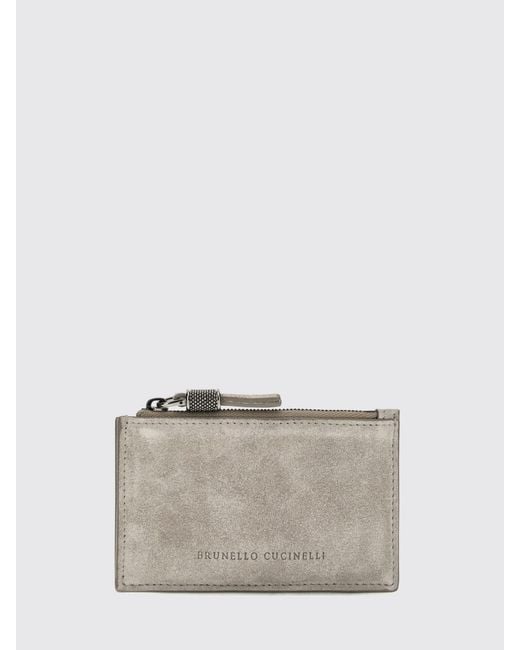 Brunello Cucinelli Gray Wallet
