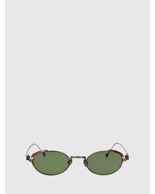 Matsuda Green Oval Frame Sunglasses for men