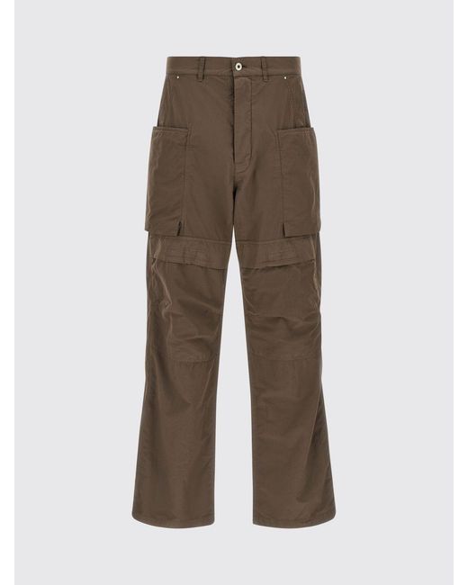 Rick Owens Brown Stefan Cotton Cargo Pants for men
