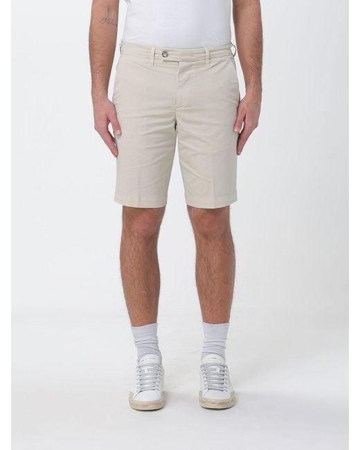 Re-hash Natural Bernini Linen Cotton Shorts for men
