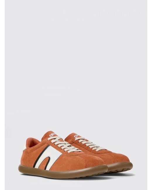 Camper Brown Pelotas Soller Nubuck Sneakers