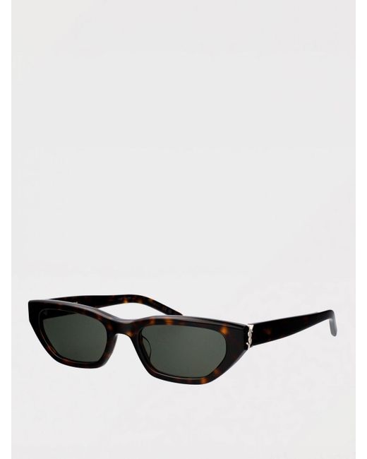 Occhiali Da Sole Uomo di Saint Laurent in Black da Uomo