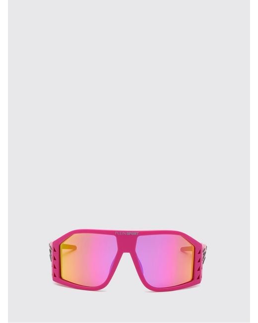 Philipp Plein Pink The Wave Gen X.02 Acetate Sunglasses for men