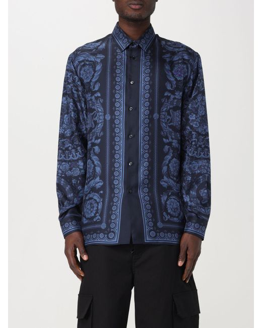 Versace Blue Shirt for men