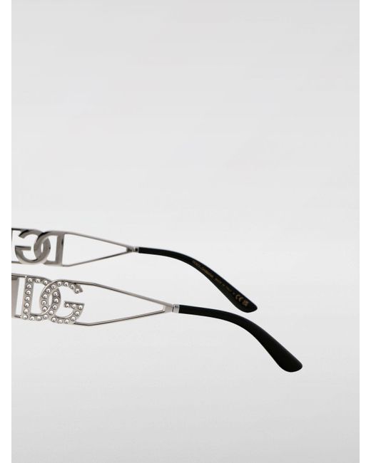 Dolce & Gabbana Black Dolce &Amp Gabbana 0Dg4446B Acetate And Metal Sunglasses