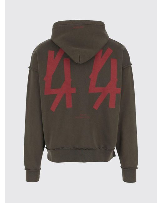 44 Label Group Gray Sweatshirt for men