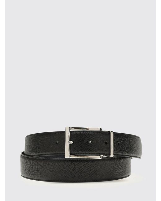 Ferragamo White Reversible Gancini Belt for men