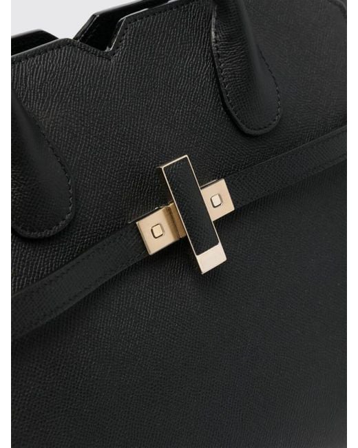 Valextra Black Schultertasche Damen