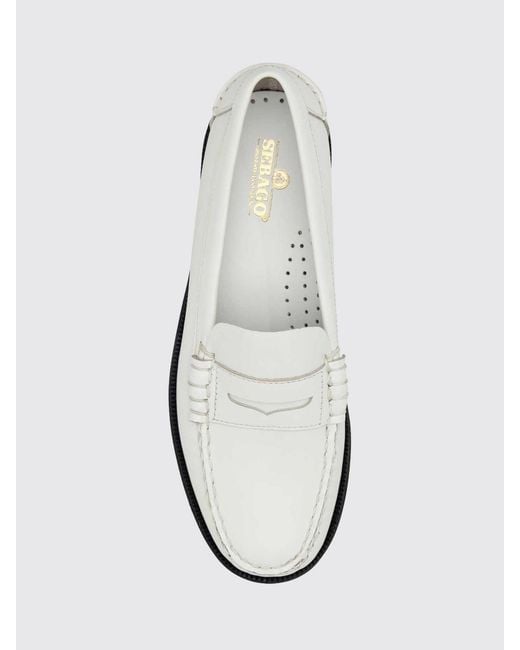 Sebago White Loafer