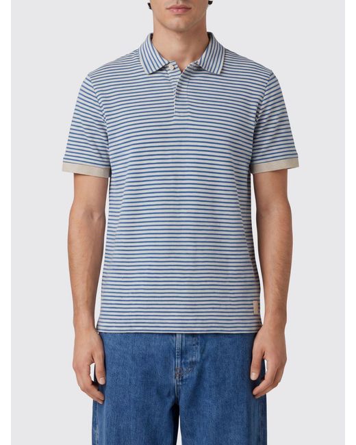 Polo A Righe di Paul Smith in Blue da Uomo