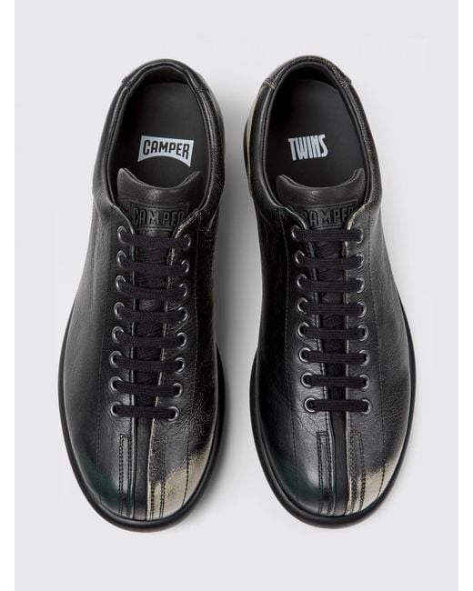 Sneakers Twins di Camper in Black da Uomo