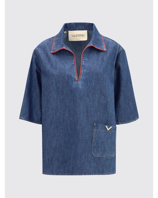 Valentino Garavani Blue Shirt