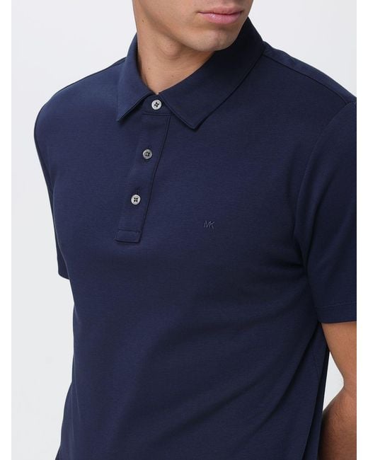 Michael Kors Blue Polo Shirt for men