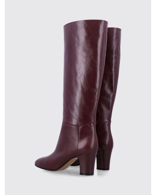 Alberta Ferretti Purple Flat Shoes