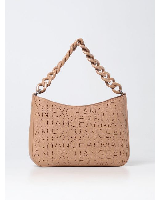 Armani Exchange Shoulder Bag in White Lyst