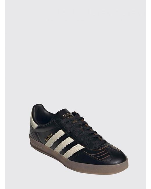 Adidas Originals Black Gazelle Indoor Sneakers for men
