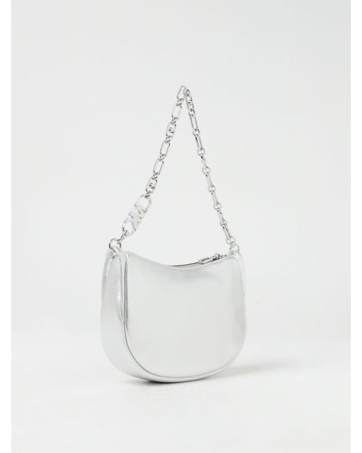 White michael kors bag deals
