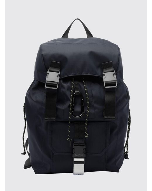 A.P.C. Black Backpack for men