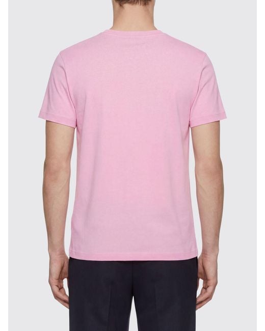 Tom Ford Pink Basic Cotton T-Shirt for men
