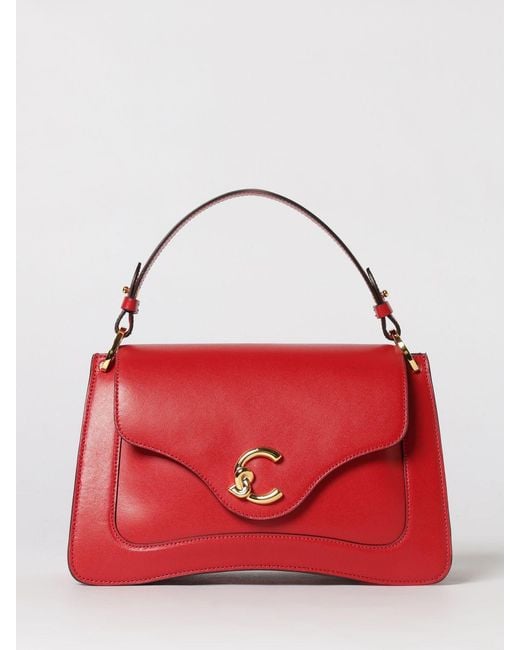 Coccinelle Red C-Me Leather Bag