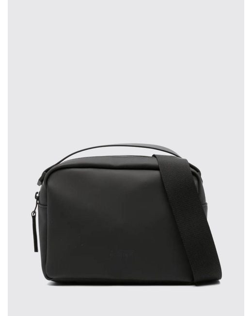 Borsa Box di Rains in Black da Uomo