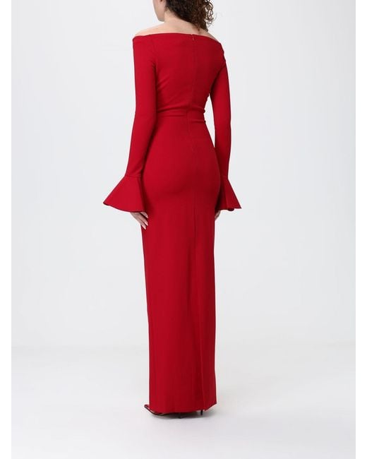 Solace London Red Dress Ruby