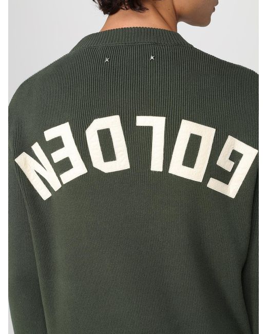 Golden Goose Deluxe Brand Green Jumper for men