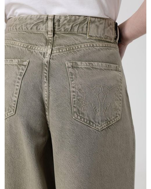 Pinko Natural Cropped Jeans