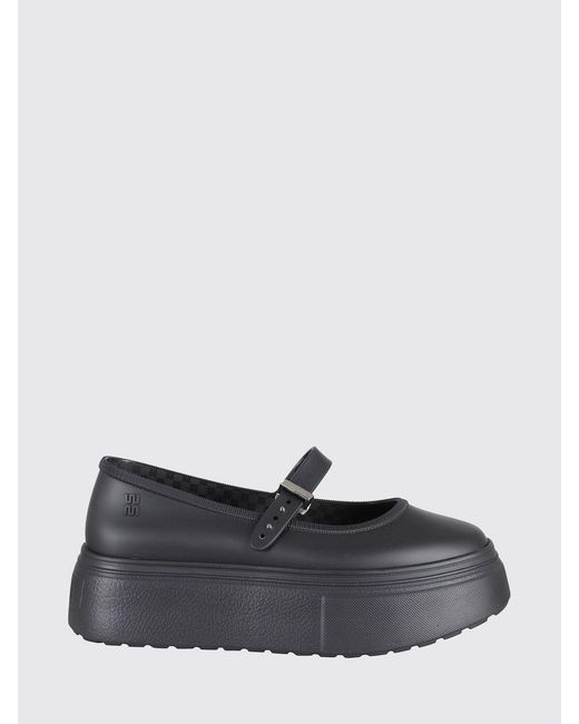 Melissa White Mary Jane Pvc Platform Flats
