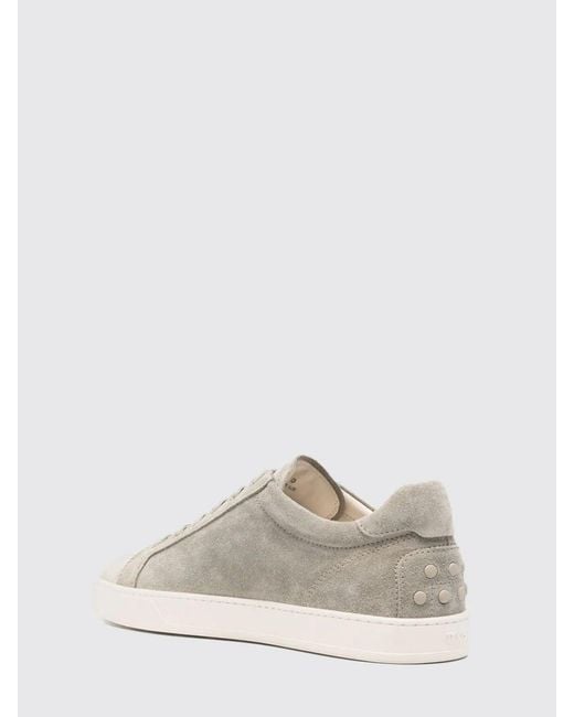 Tod's White Suede Sneakers for men