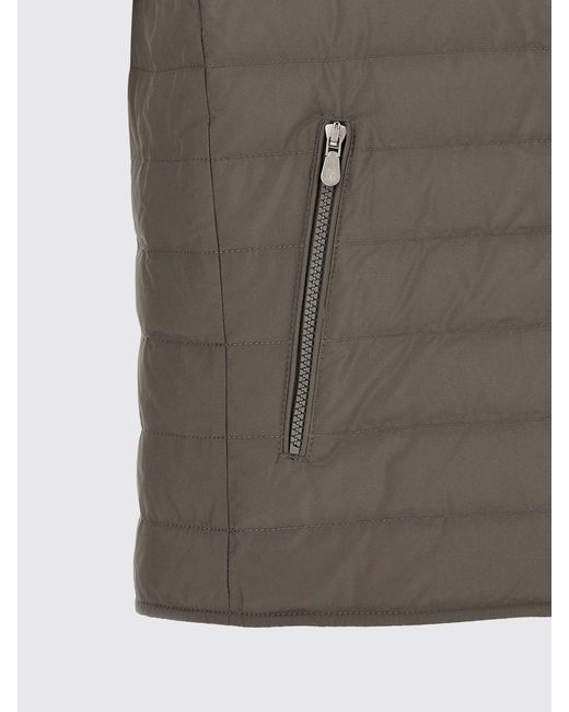 Brunello Cucinelli Gray Quilted Gilet for men