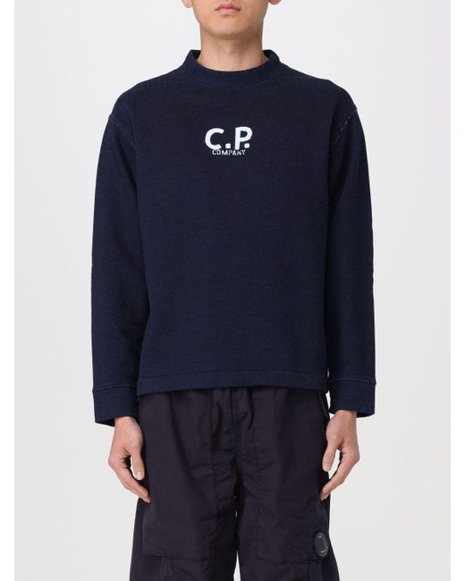 C P Company Blue Sweater for men