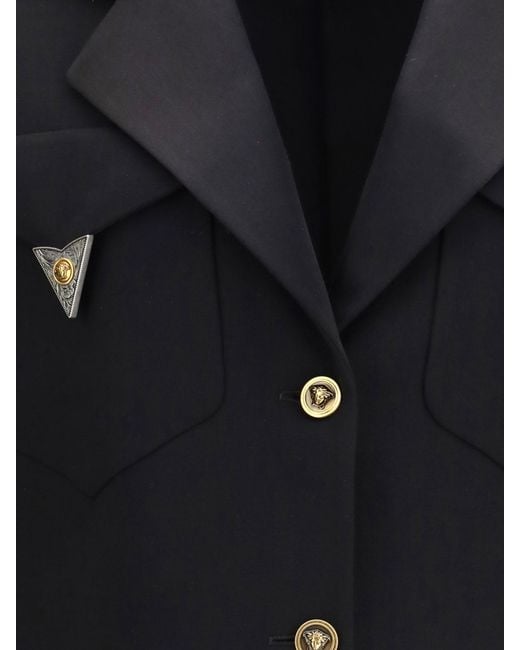 Chaqueta Mujer Versace de color Blue