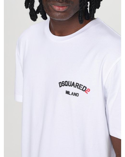 DSquared² White T-Shirt for men