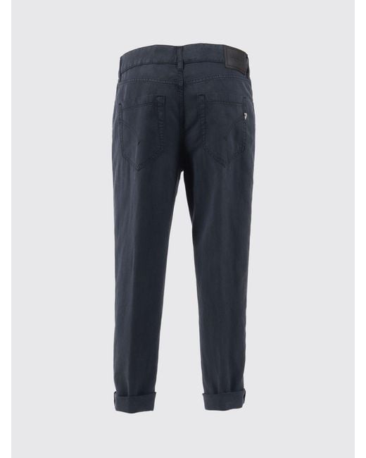 Vaqueros Koons Cropped Fit De Denim Dondup de color Blue