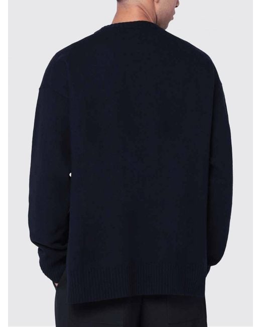 Jil Sander Blue Jumper for men