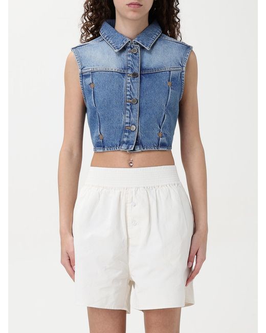 Daily Paper Blue Denim Vest