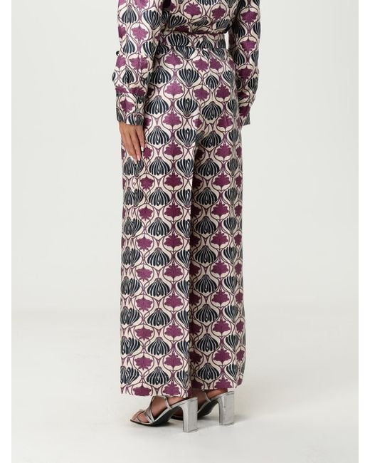 Max Mara Purple Trousers