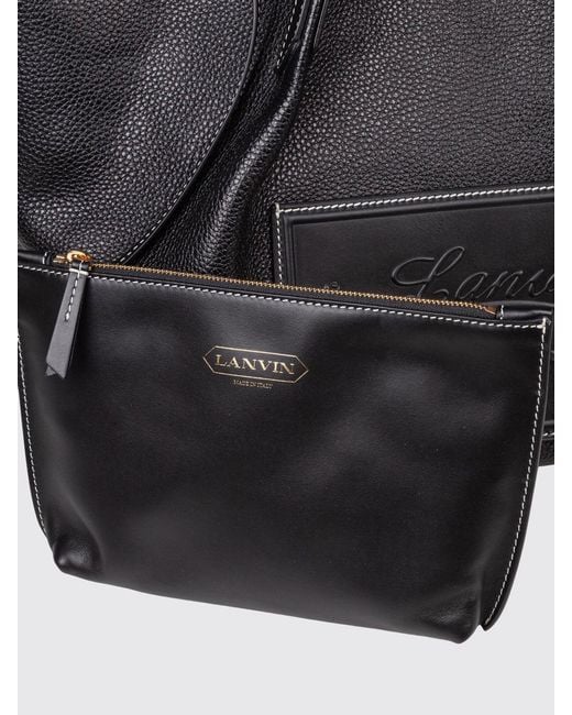 Lanvin Black Shoulder Bag