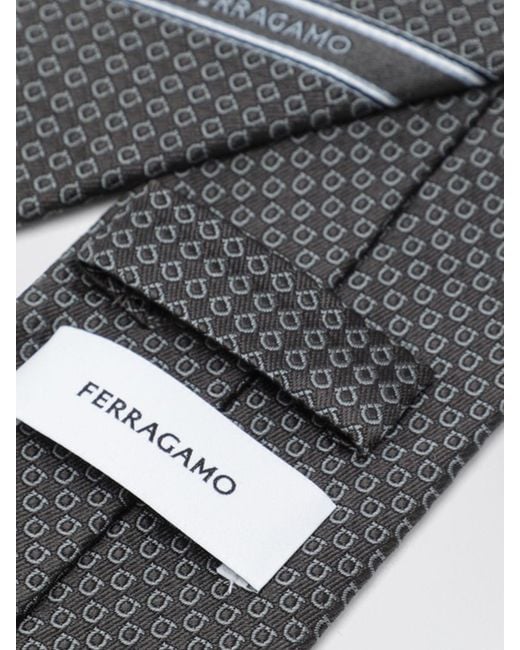 Ferragamo Gray Tie for men