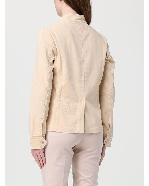 Mason's Natural Denim And Wool Jacket
