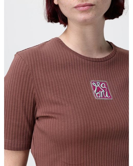 Marni Red Cotton T-Shirt