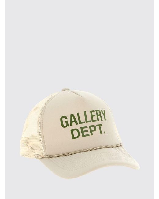 GALLERY DEPT. Natural Logo Foam And Mesh Trucker Hat for men